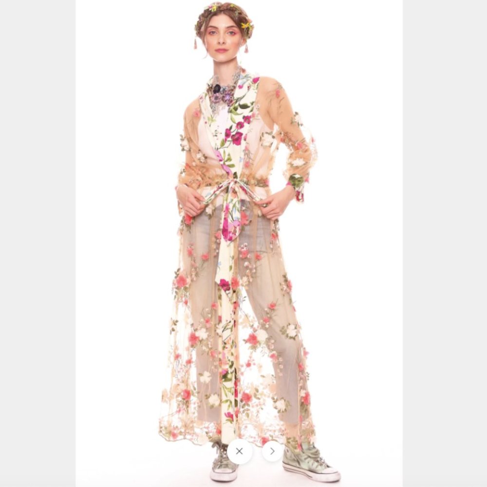 Aratta Floral Fantasy Kimono
